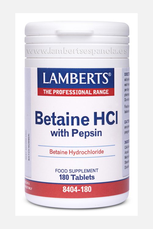 Betaine HCL met pepsine