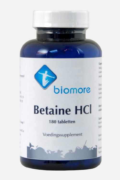 betaine HCL biomore 180 tabs
