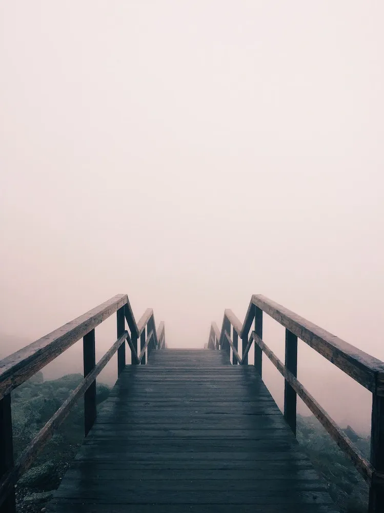 climbing stairs